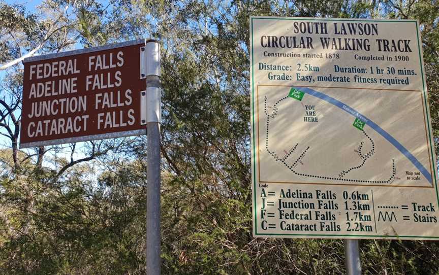 South Lawson Waterfall Circuit, Lawson, NSW