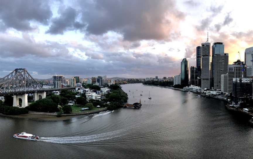 The Brisbane River, Brisbane, QLD