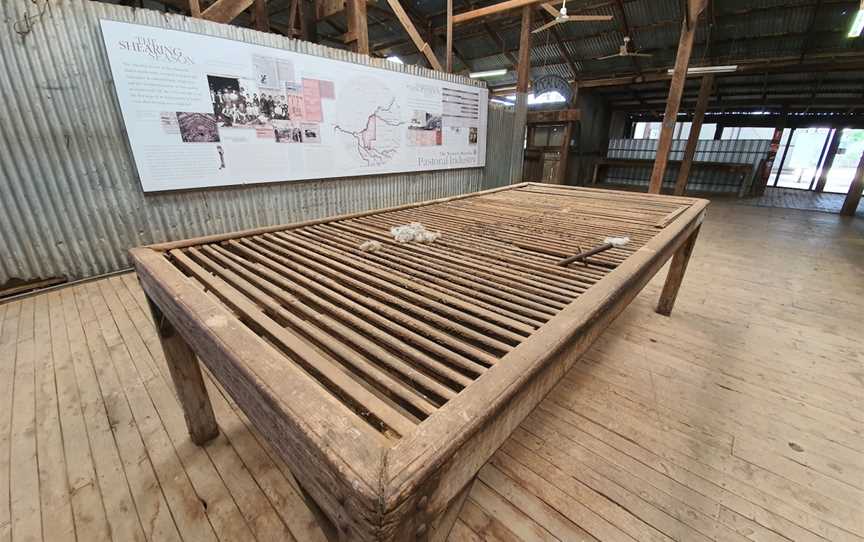 Yanga Woolshed picnic area, Balranald, NSW