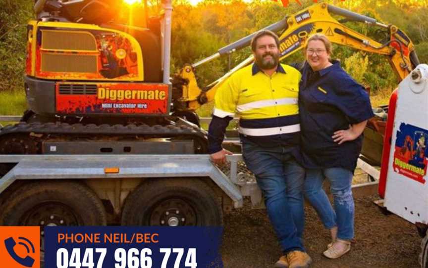 Diggermate Mini Excavator Hire Gatton, Business directory in Gatton