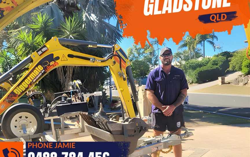 Diggermate Mini Excavator Hire Gladstone, Business directory in Gladstone Central