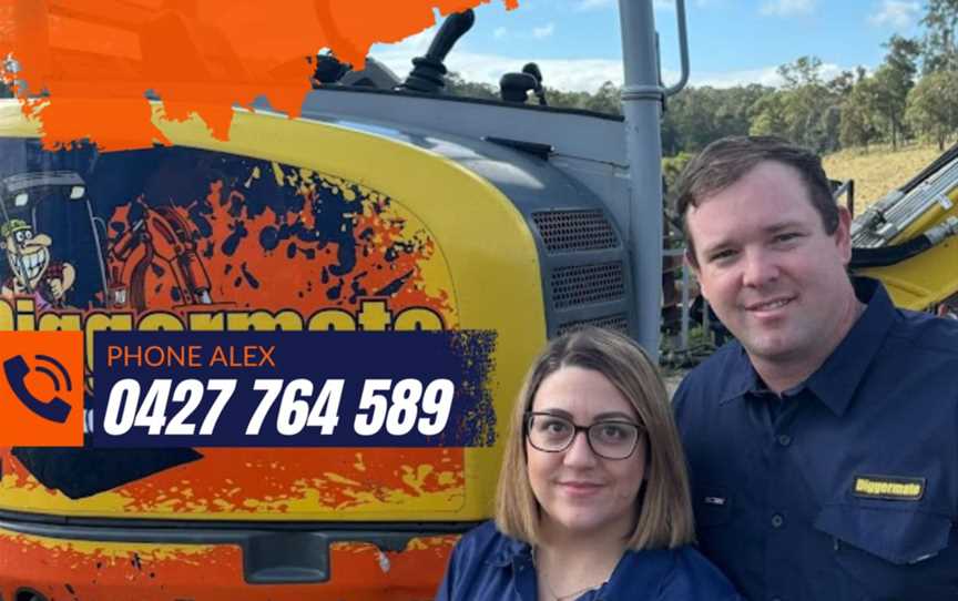 Diggermate Mini Excavator Hire Gympie, Business directory in Gympie