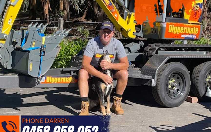 Diggermate Mini Excavator Hire Ocean Grove, Business directory in Ocean Grove