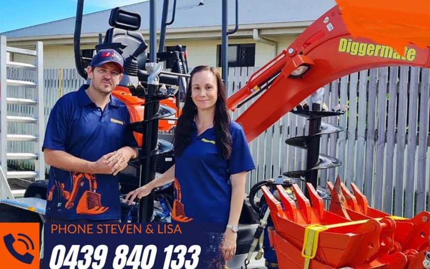 Diggermate Mini Excavator Hire Townsville, Business directory in Townsville