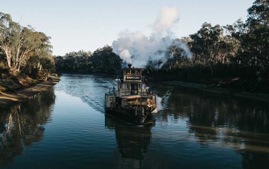 Murray River Paddlesteamers - PS Emmylou, Echuca, VIC