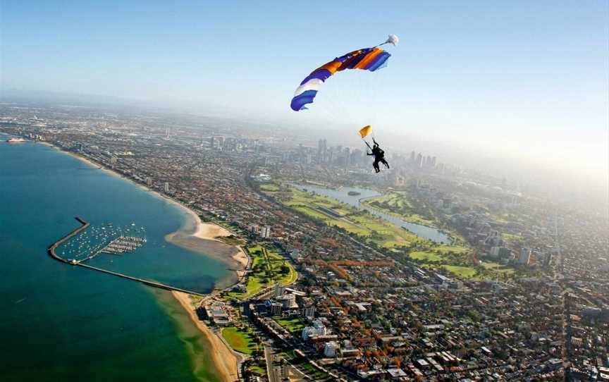 Skydive Melbourne, St Kilda, VIC