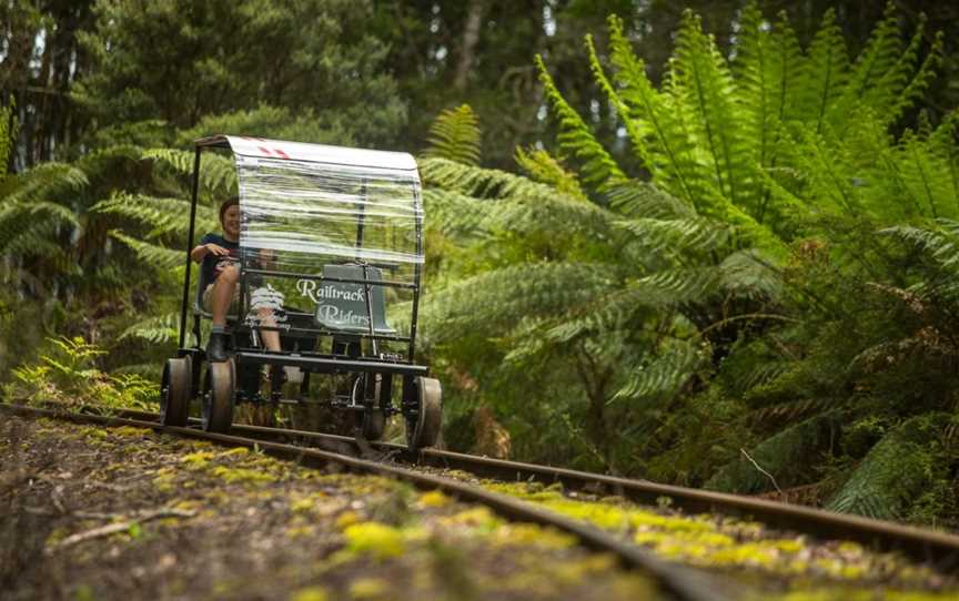 Railtrack Riders, Maydena, TAS