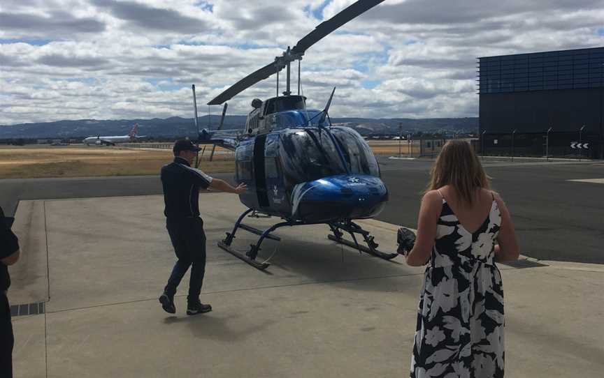 Heli Lunch, South Plympton, SA