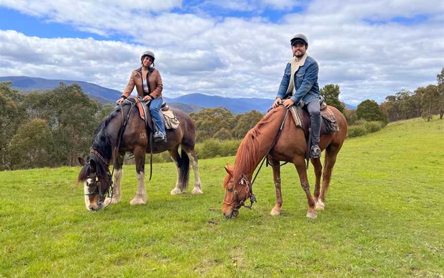 Chum Creek Horseriding & Huts., Chum Creek, VIC