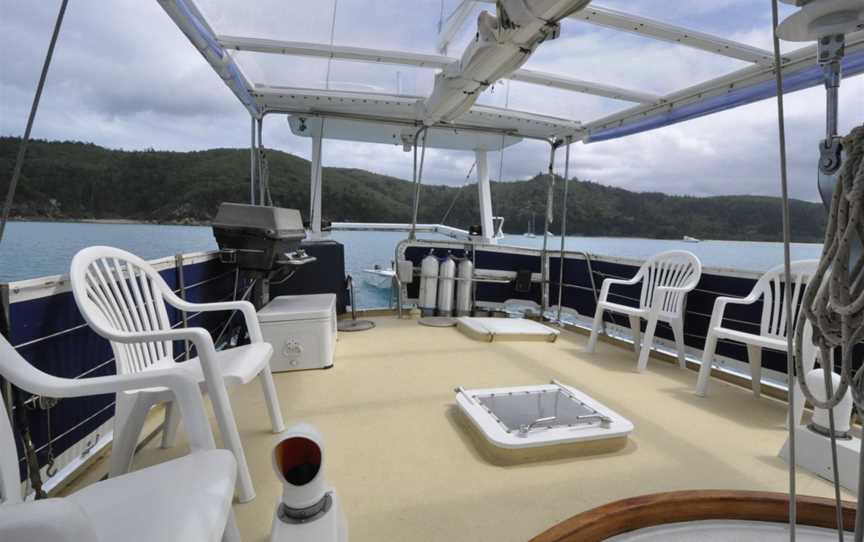 A Luxury Yacht on Sydney Harbour, Drummoyne, NSW