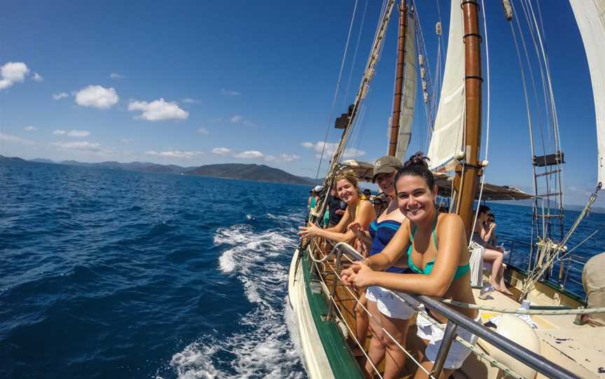 Tall Ship Adventures and the Derwent Hunter, Cannonvale, QLD