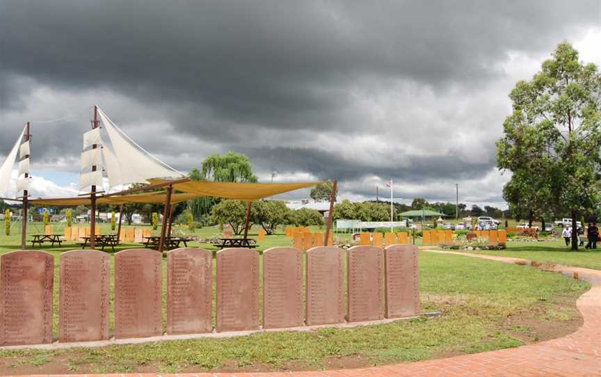 First and Second Fleet Memorial Gardens Guided Tour, Wallabadah, NSW