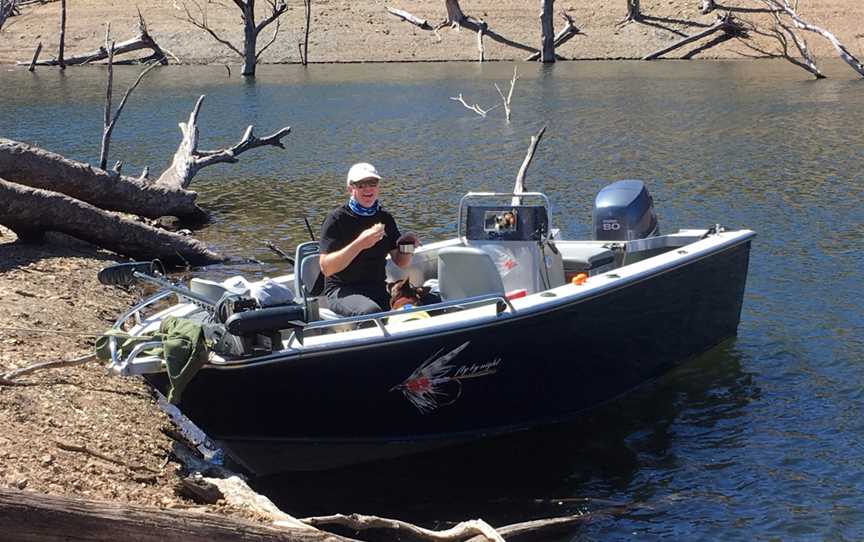 Snowy Lakes Fly Fishing Boat Charter, Michelago, NSW