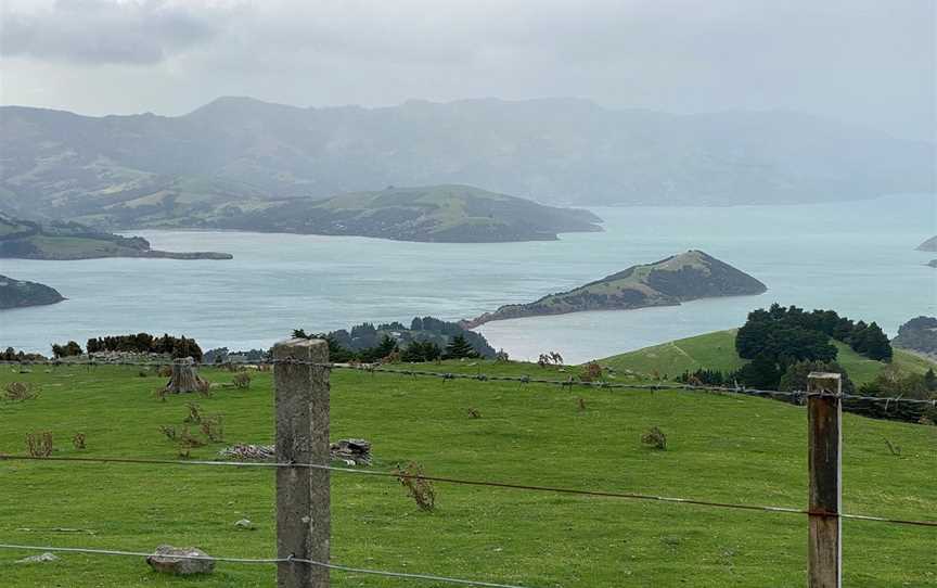 Akaroa's Eastern Bays Scenic Mail Run, Akaroa, New Zealand