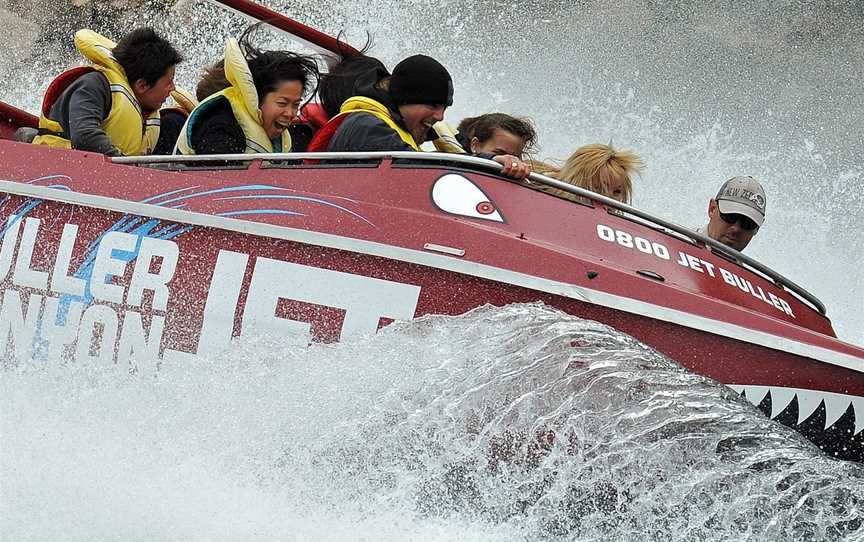 Buller Canyon Jet Boating, Murchison, New Zealand