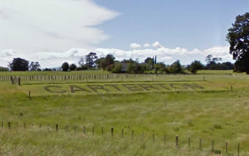 Carterton Sign, Carterton, New Zealand