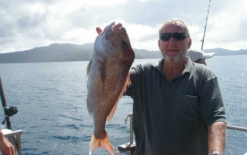 Hooked on Barrier, Great Barrier Island, New Zealand