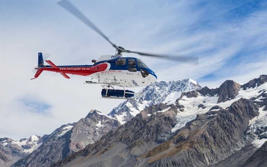 The Helicopter Line, Mount Cook, Glentanner, New Zealand