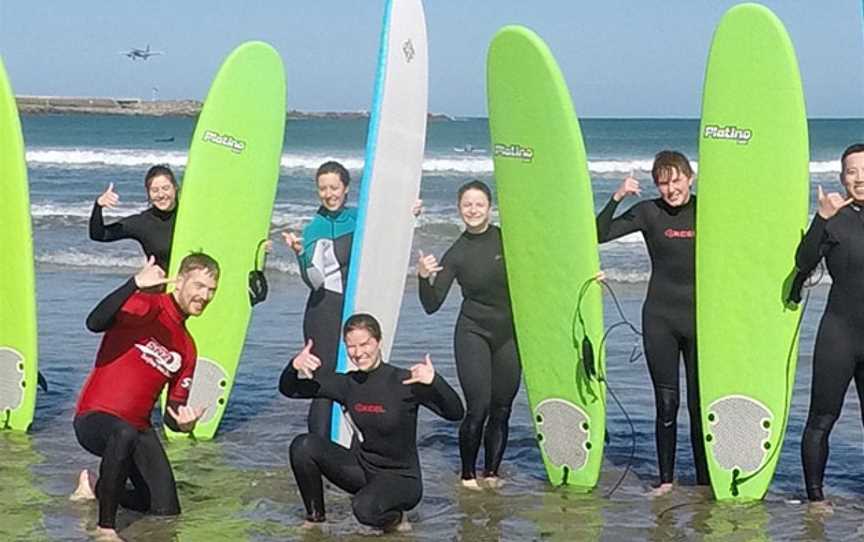 Wellington Surf Lessons, Lyall Bay, New Zealand