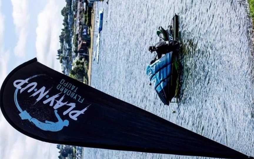 Play-N-Up Flyboard Taupo, Taupo, New Zealand