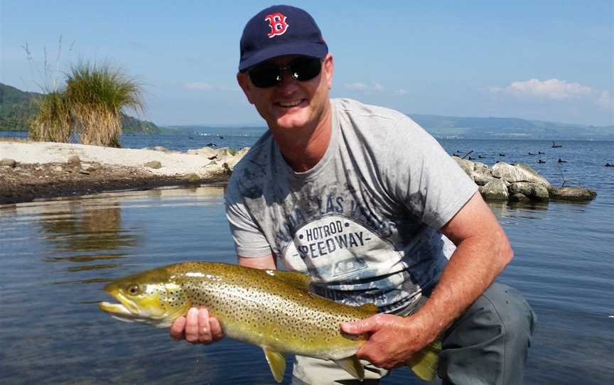 Rotorua Trout Guide, Rotorua, New Zealand