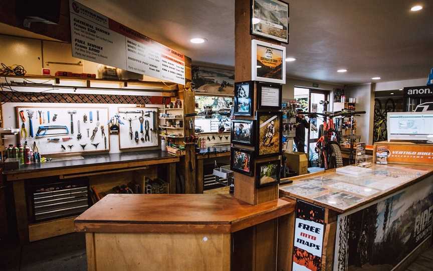 Vertigo Bikes, Queenstown, New Zealand