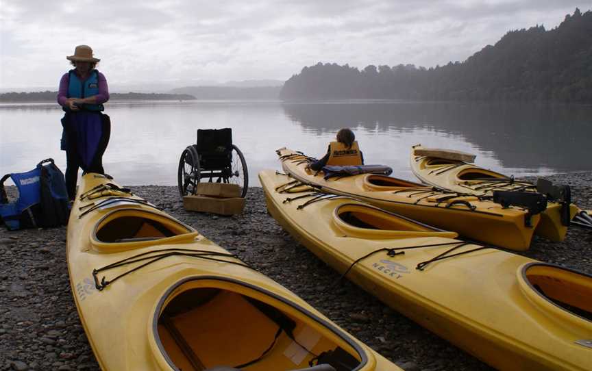 Kayaking, West Coast Lagoon - New Zealand