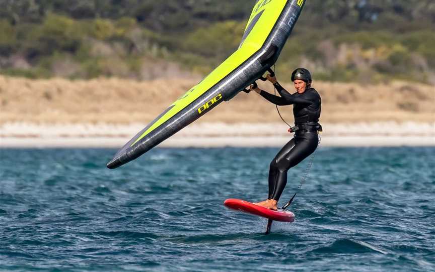 Wingfoiling Northland, New Zealand