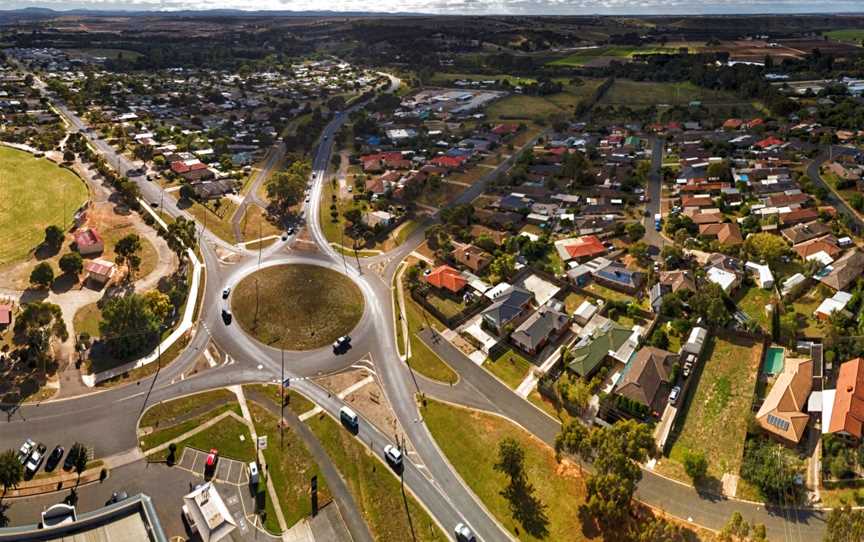 Aerialperspectiveof Bacchus Marsh