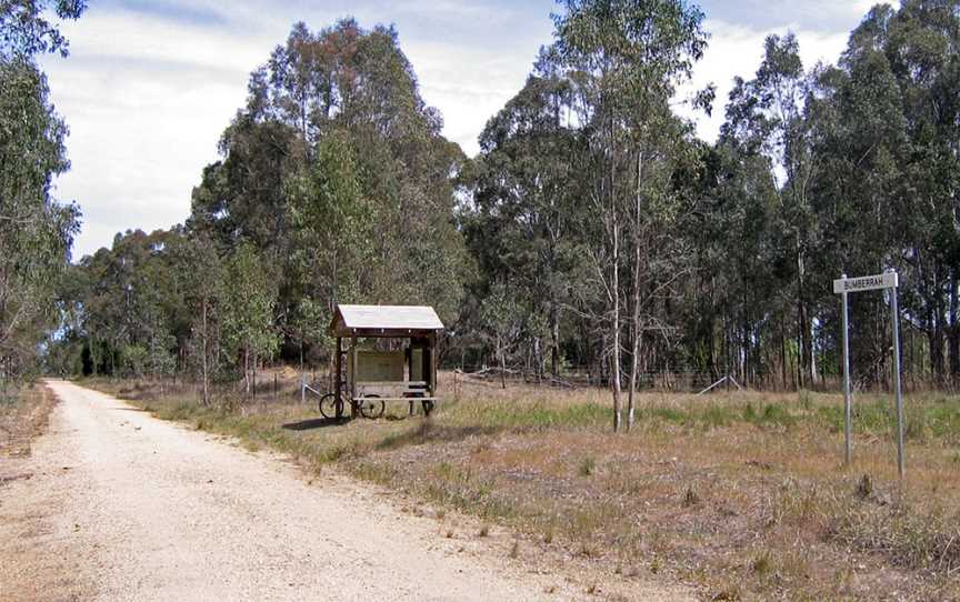 EG Rail Trail looking south at Bumberrah, 18.10.2008.jpg