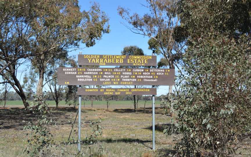 Yarraberb Soldier Settlement Sign.JPG