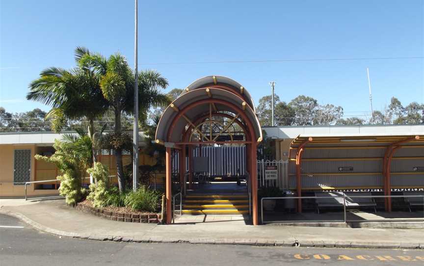 Maryborough West Railway Station CQueensland CJuly2012