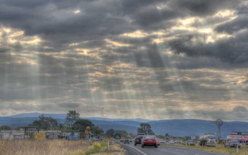 Light Shining Through Clouds