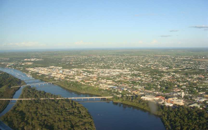 Bundaberg and the Burnett river