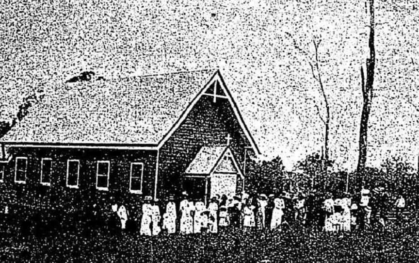 Openingof St George's Anglican Church CLinville C19 April1915