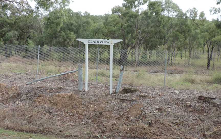 Remantsoftheformer Clairviewrailwaystation C2016 CQueensland