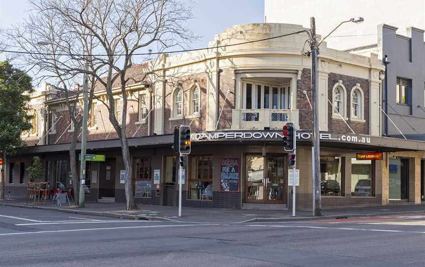 Camperdown Hotel on the corner of Parramatta Rd and Layton St in Camperdown.jpg