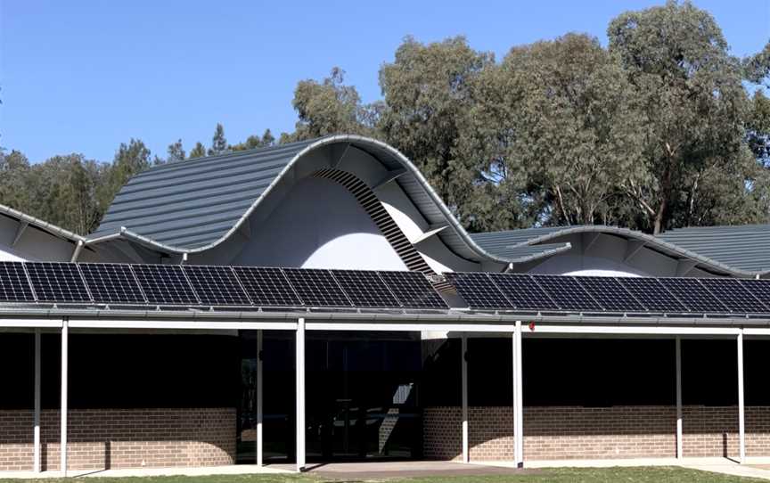 Ben Peake Woodcroft Neighbourhood Centre Entry Exterior