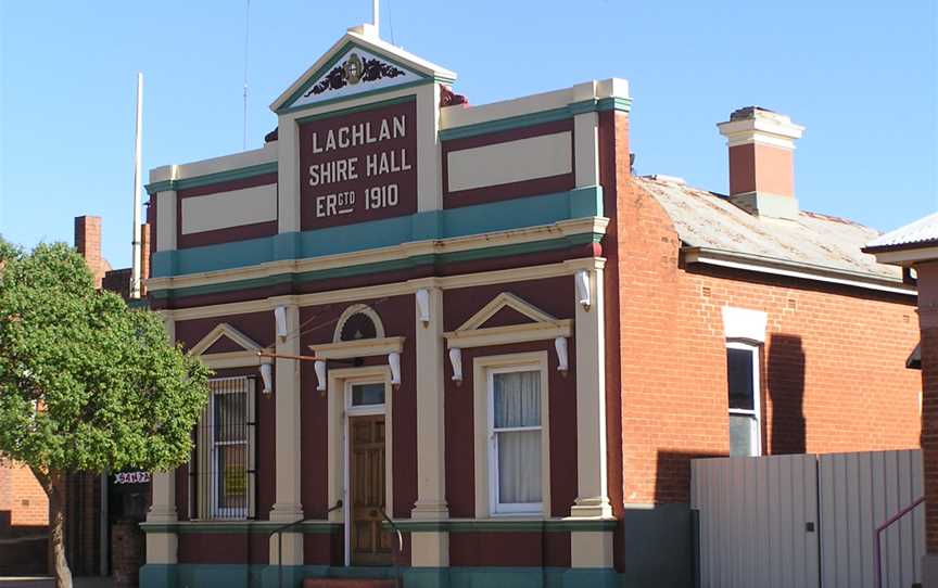 Condobolin NS WShire Hall Built1910