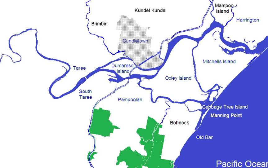 Cundletown, Towns & Destinations in Cundletown