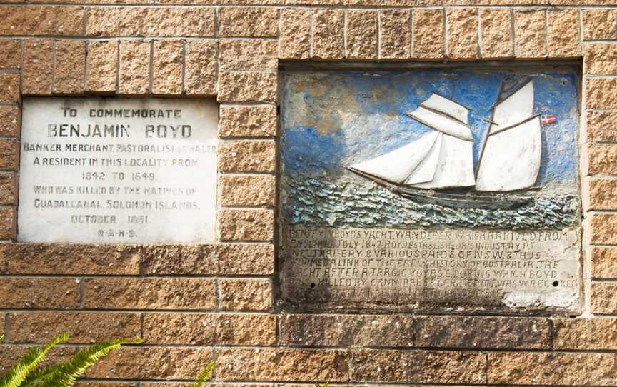 Ben Boyd Roadplaque