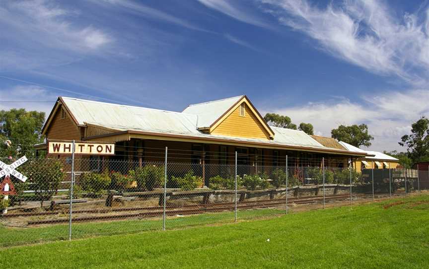 Railway station building at the Whitton Museum.jpg