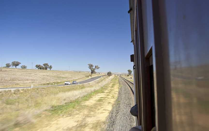 Riding in CPH 24 on the Main Southern railway line outskirts of Junee.jpg