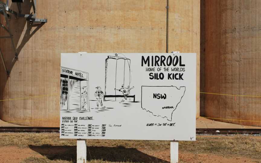 Mirrool Silo Kick Sign