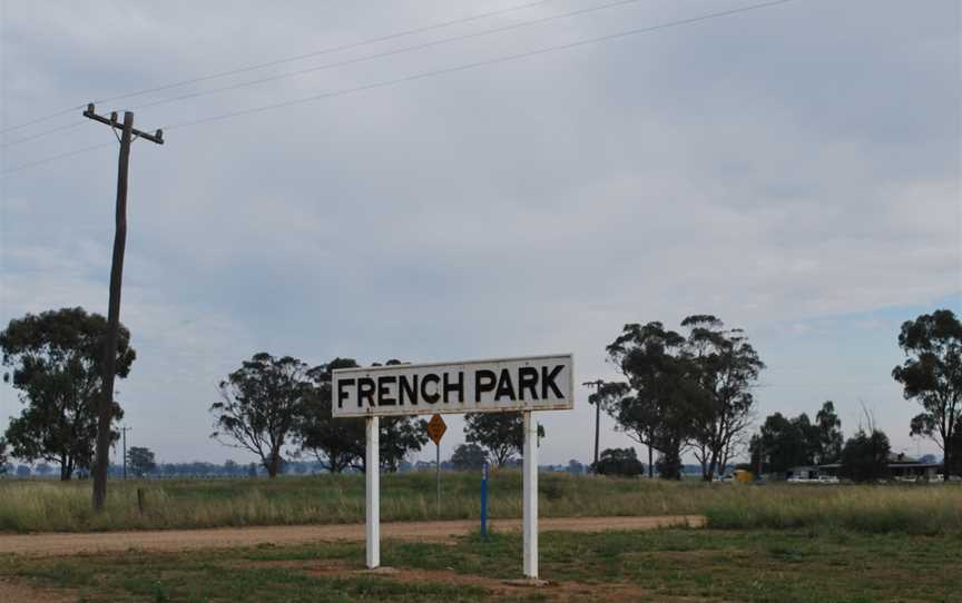 French Park Sign