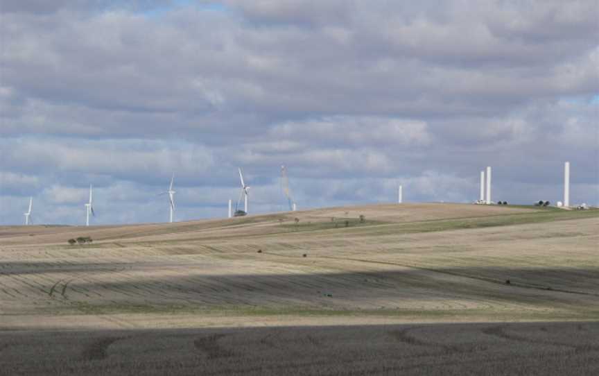 Clements Gap windfarm construction.JPG