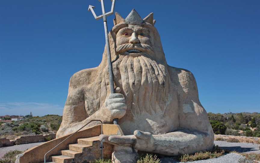 King Neptune Statue Two Rocks - Two Rocks