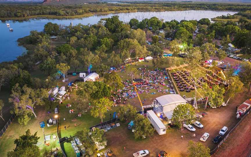 Aerial view of the Boab Metals Ord Valley Muster