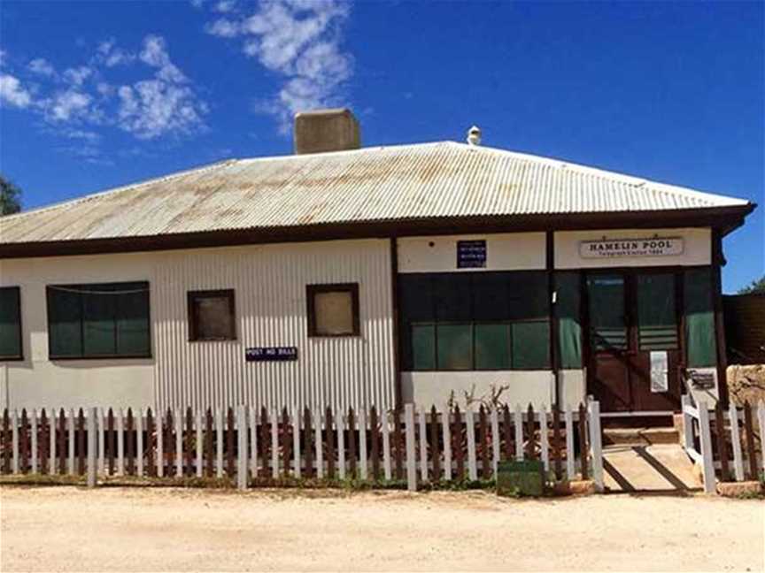 Hamelin Pool Telegraph Station, Tourist attractions in Denham