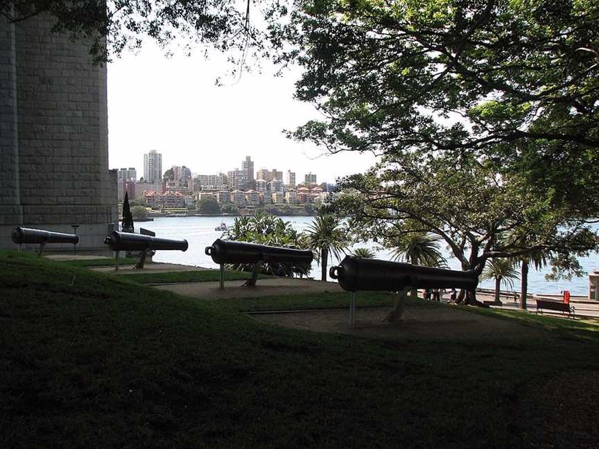 Dawes Point Battery, Tourist attractions in Dawes Point